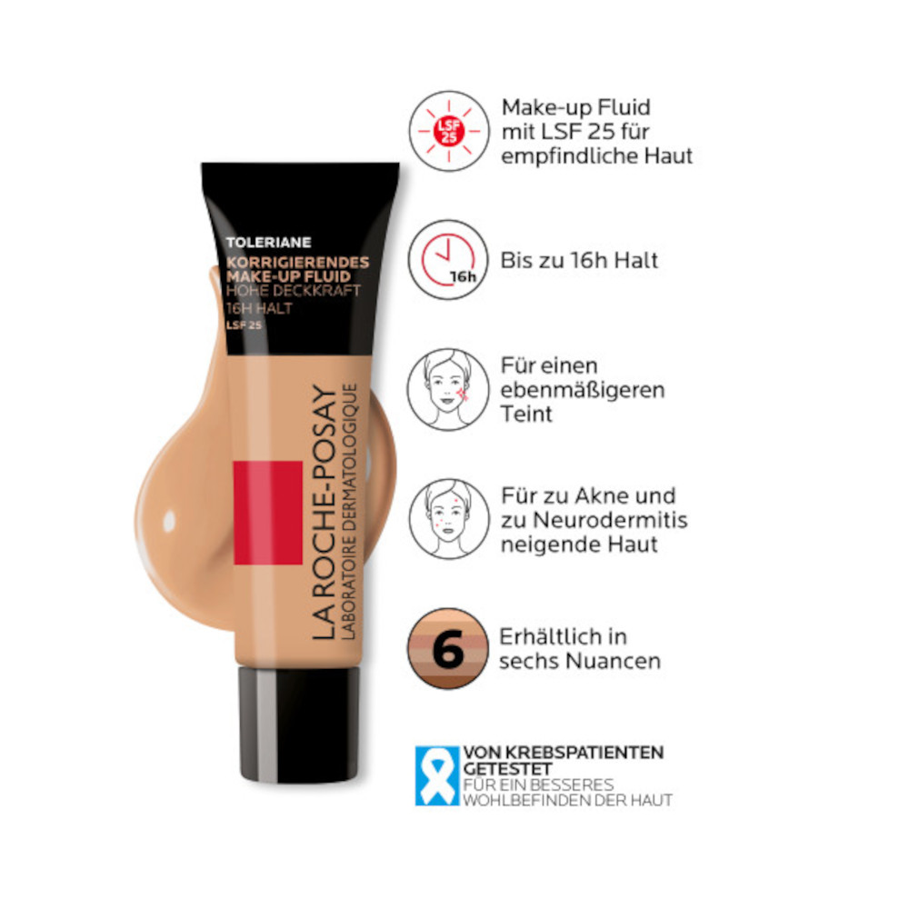 La Roche-Posay Toleriane Make-up Fluid Nr. 10 30 ml Flüssigkeit