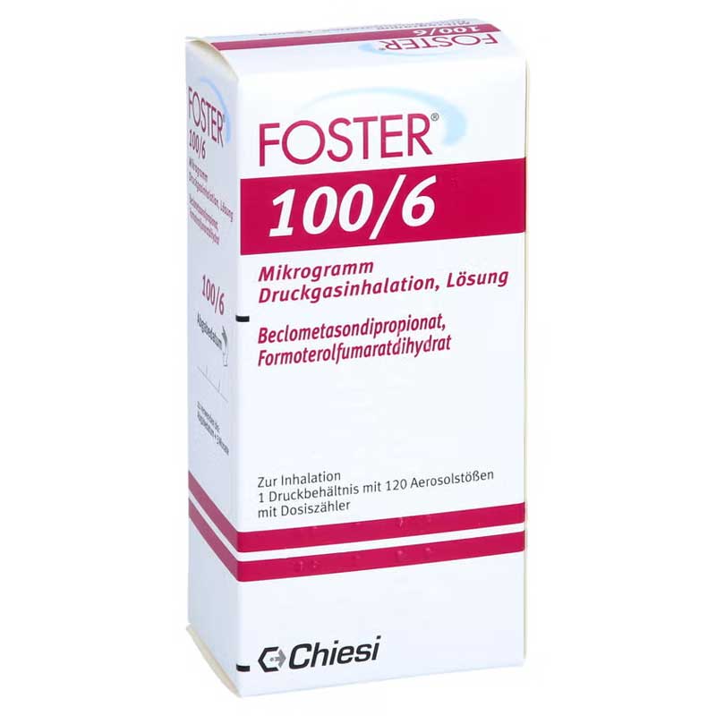 Foster 100/6 Mikrogramm 1 St Dosieraerosol
