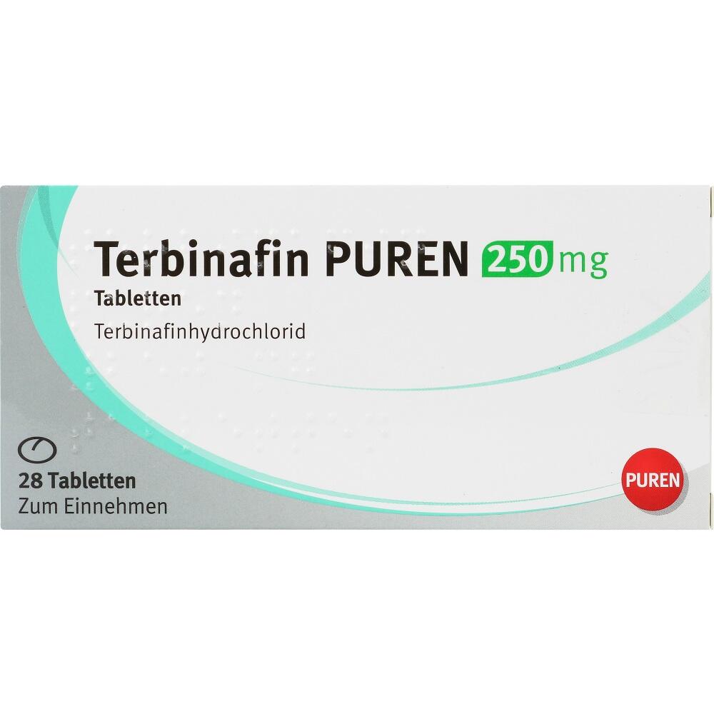 Terbinafin PUREN 250mg 28 St Tabletten