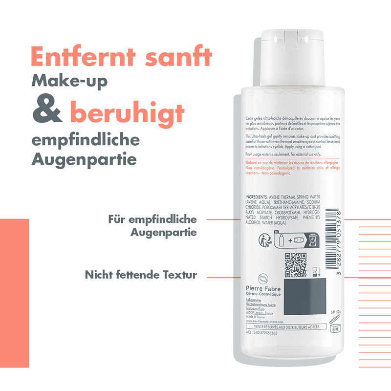 Avène Milder Augen Make-up-Entferner  125 ml Gel