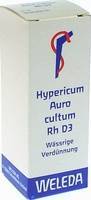 HYPERICUM AURO cultum Rh D 3 Dilution 20 ml Dilution