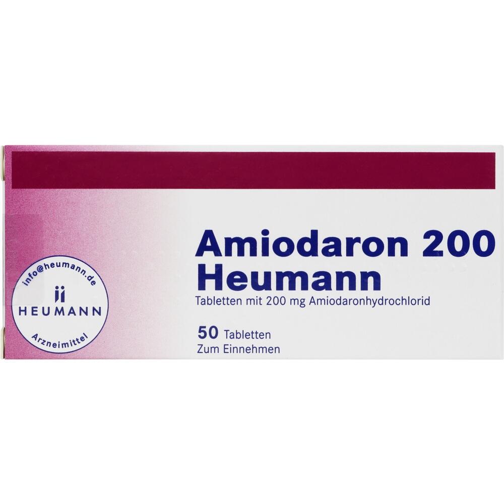 AMIODARON 200 Heumann Tabletten 50 St Tabletten