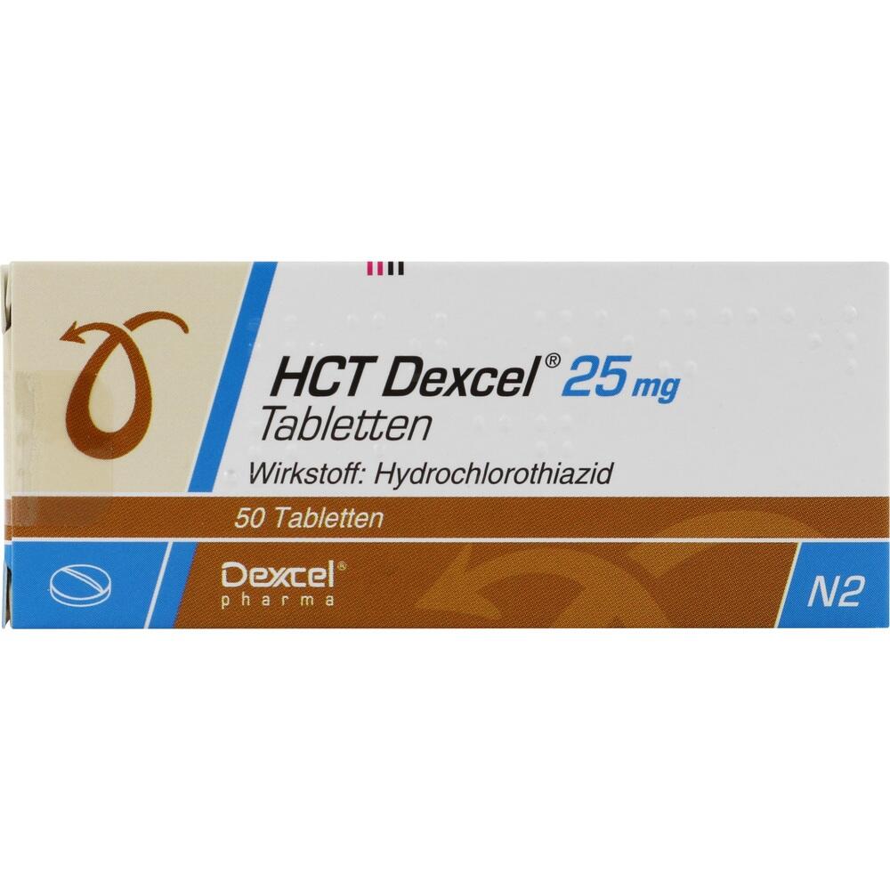 HCT Dexcel 25mg 50 St Tabletten
