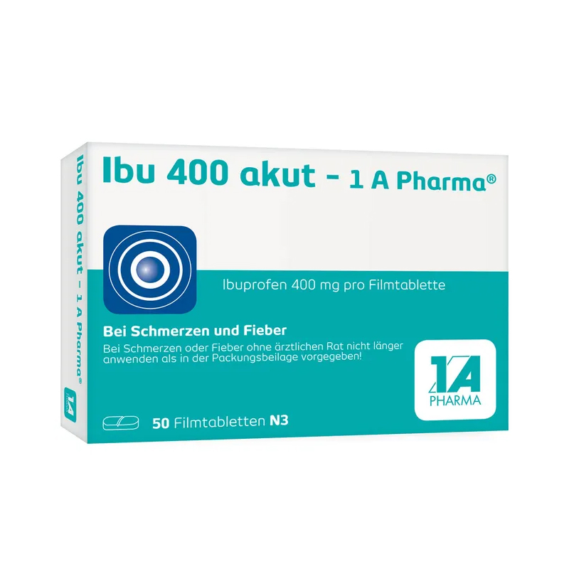 Ibu 400 akut - 1 A Pharma 50 St Filmtabletten