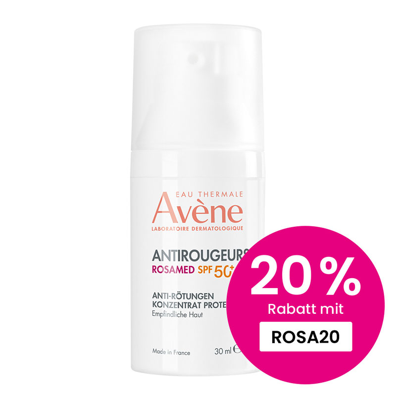 Avène Antirougeurs Rosamed SPF50+ Anti-Rötungen Konzentrat Protect - Jetzt 20% sparen 30 ml Konzentrat