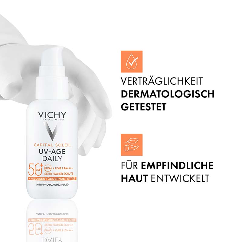 VICHY CAPITAL SOLEIL UV-AGE DAILY LSF 50+ 40 ml Flüssigkeit