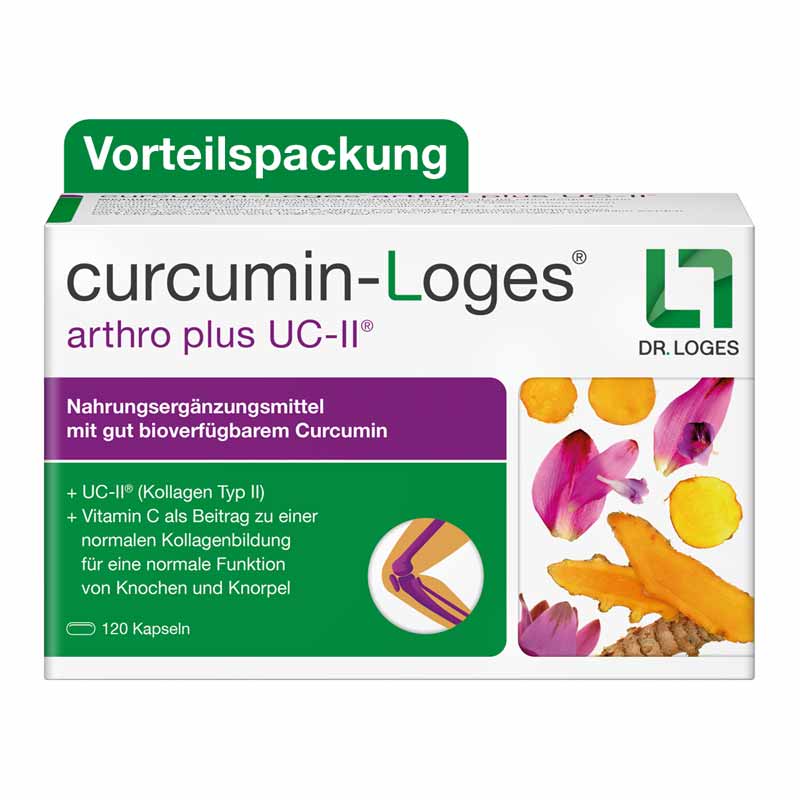curcumin-Loges arthro plus UC-II 120 St Kapseln