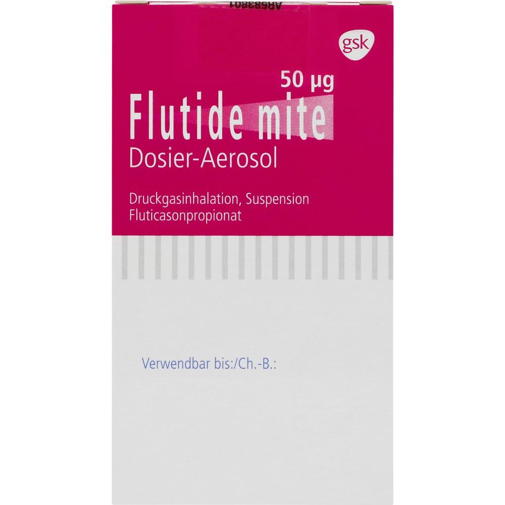 Flutide mite 50μg 1 St Dosieraerosol