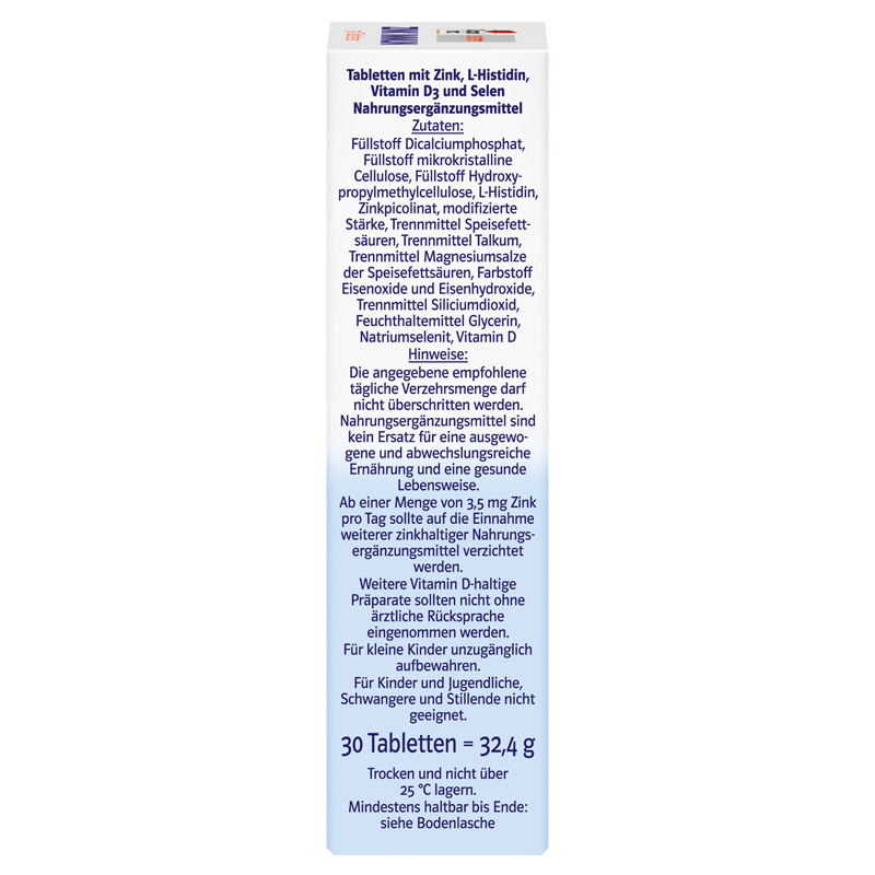 Doppelherz system ZINK IMMUN 30 St Tabletten
