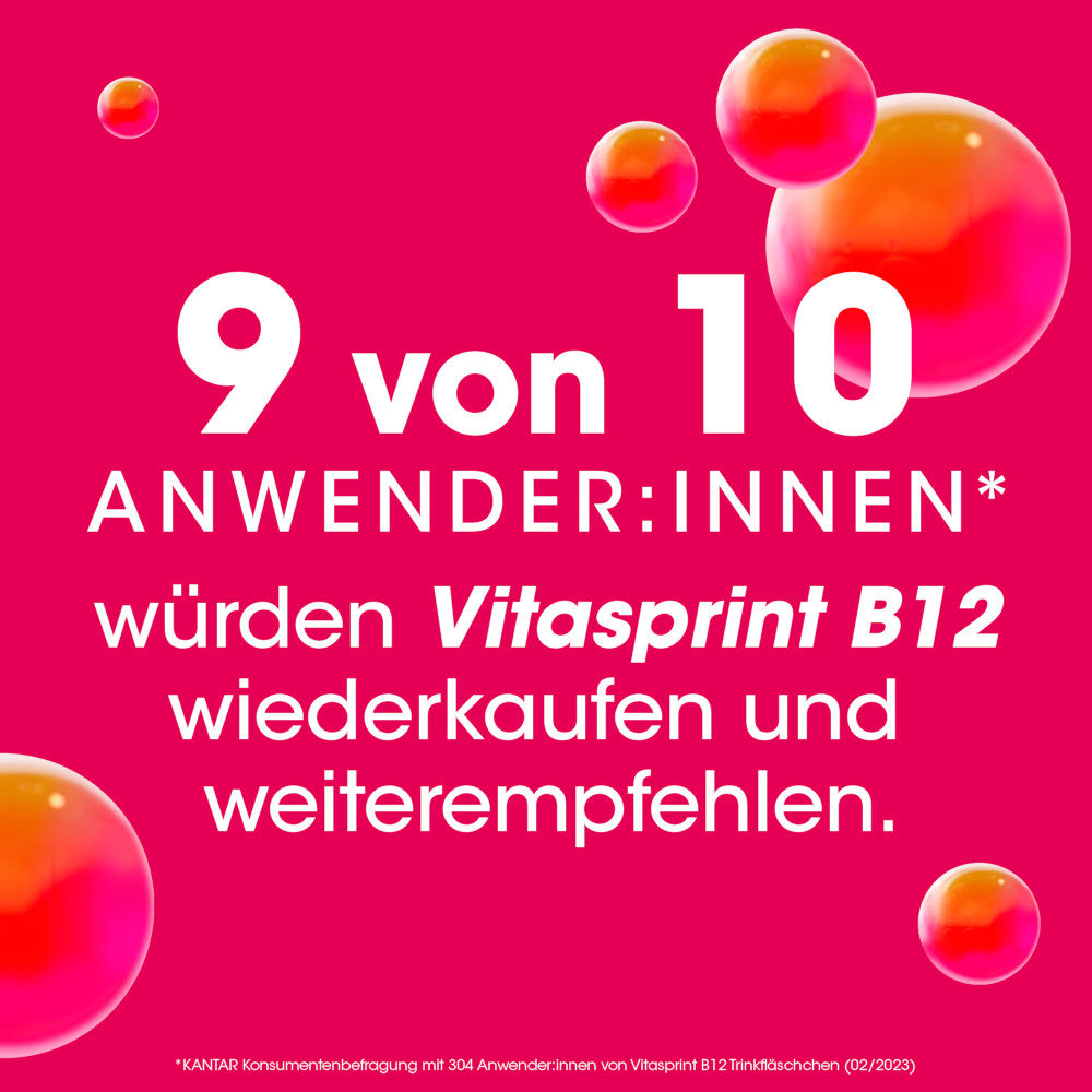 vitasprint B12 Trinkfläschchen  30 St Trinkampullen