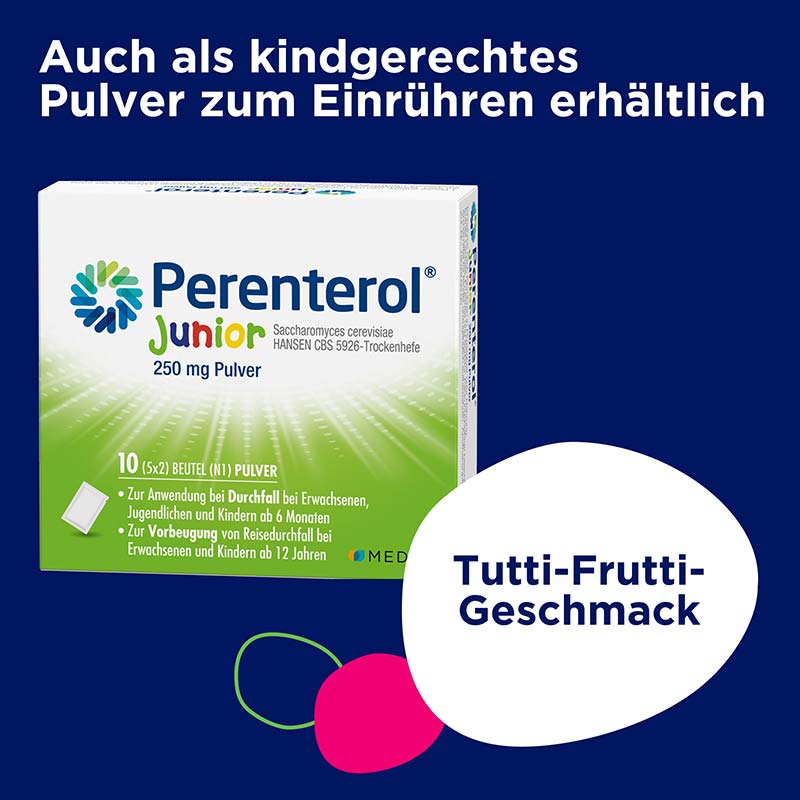 Perenterol forte bei akutem Durchfall 50 St Hartkapseln