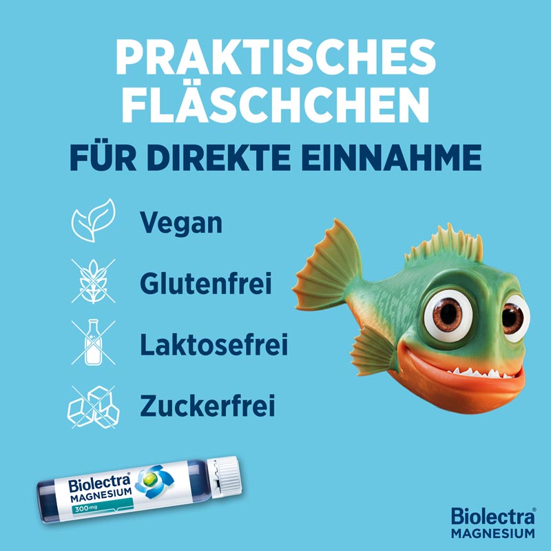 Biolectra MAGNESIUM 300mg Liquid Orange-Maracuja 28 St Liquidum