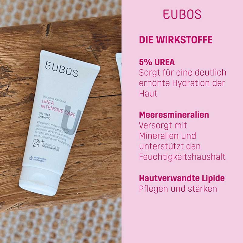 EUBOS TROCKENE Haut Urea 5% Shampoo 200 ml Shampoo