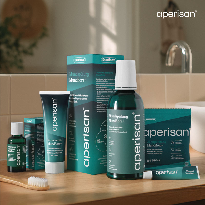 aperisan Mundwasser Konzentrat Mundflora+ 30 ml Mundwasser