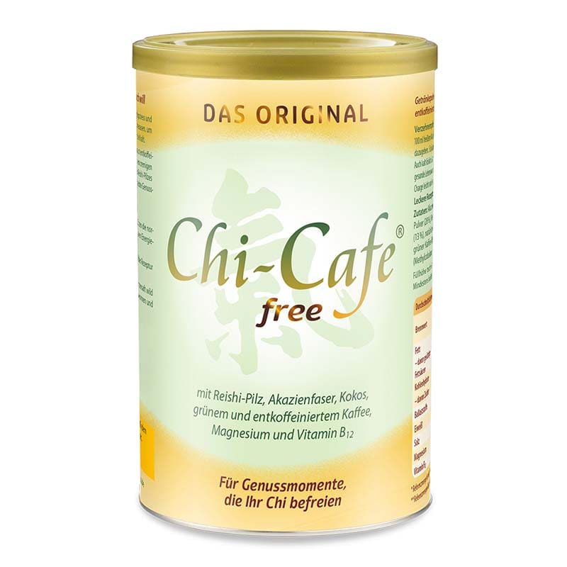 Chi-Cafe free Wellness Kaffee entkoffeiniert + Akazienfaser