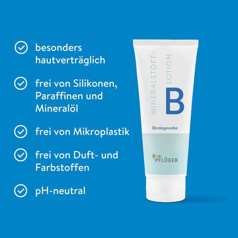 PFLÜGER MINERALSTOFF-LOTION B Bindegewebe 200 ml Lotion