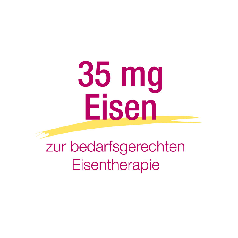 Eisen Verla 35mg 100 St Überzogene Tabletten