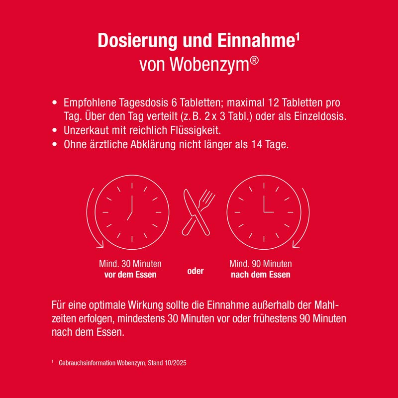 Wobenzym 800 St Tabletten magensaftresistent