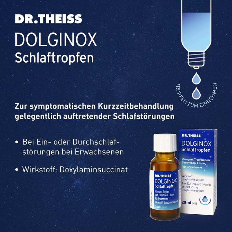 Dr. Theiss DOLGINOX Schlaftropfen 20 ml Tropfen zum Einnehmen