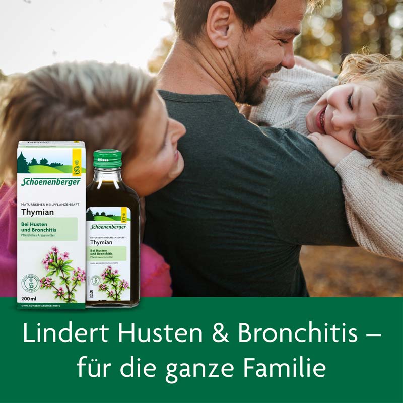 Schoenenberger Naturreiner Heilpflanzensaft Thymian 200 ml Saft