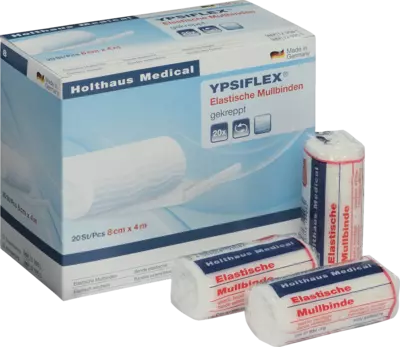 MULLBINDEN elastisch 12 cmx4 m 1 St Binden