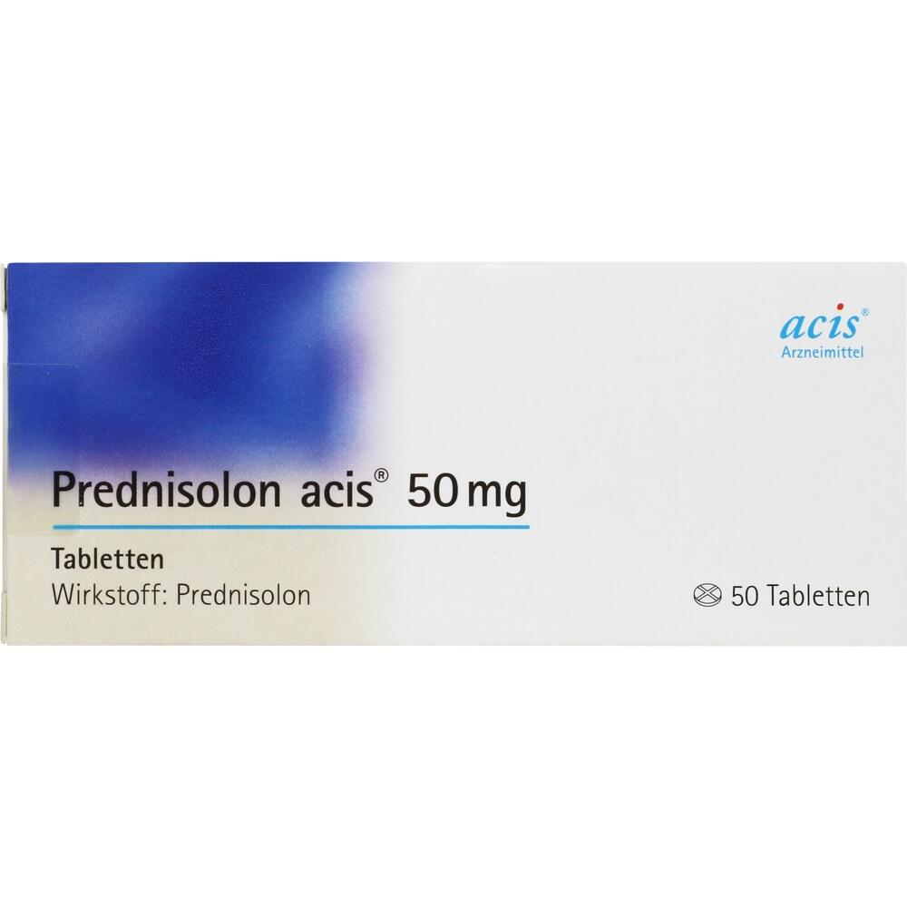 PREDNISOLON ACIS 50 mg Tabletten 50 St Tabletten