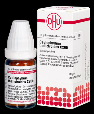 CAULOPHYLLUM THALICTROIDES C 200 Globuli 10 g Globuli