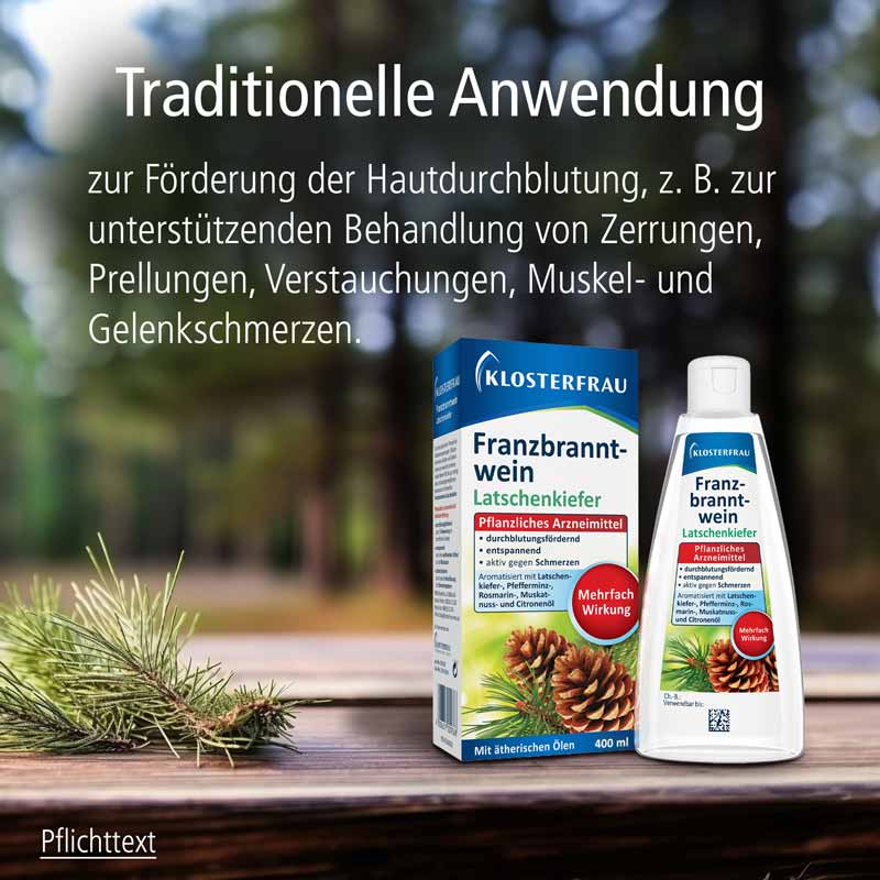 Klosterfrau Franzbranntwein Latschenkiefer 400 ml Franzbranntwein