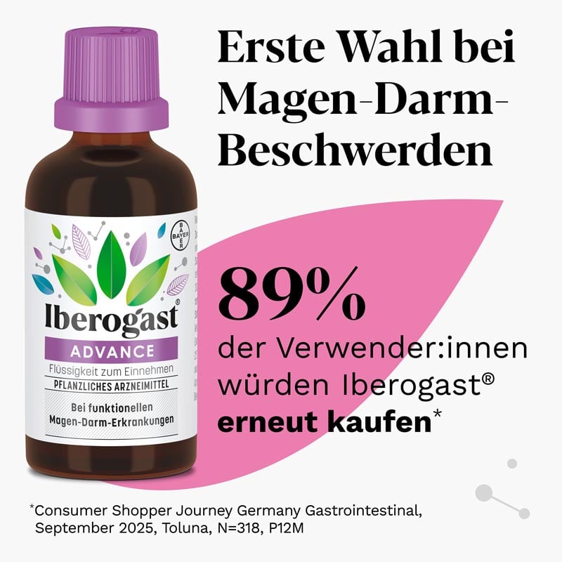 Iberogast ADVANCE 50 ml Flüssigkeit zum Einnehmen