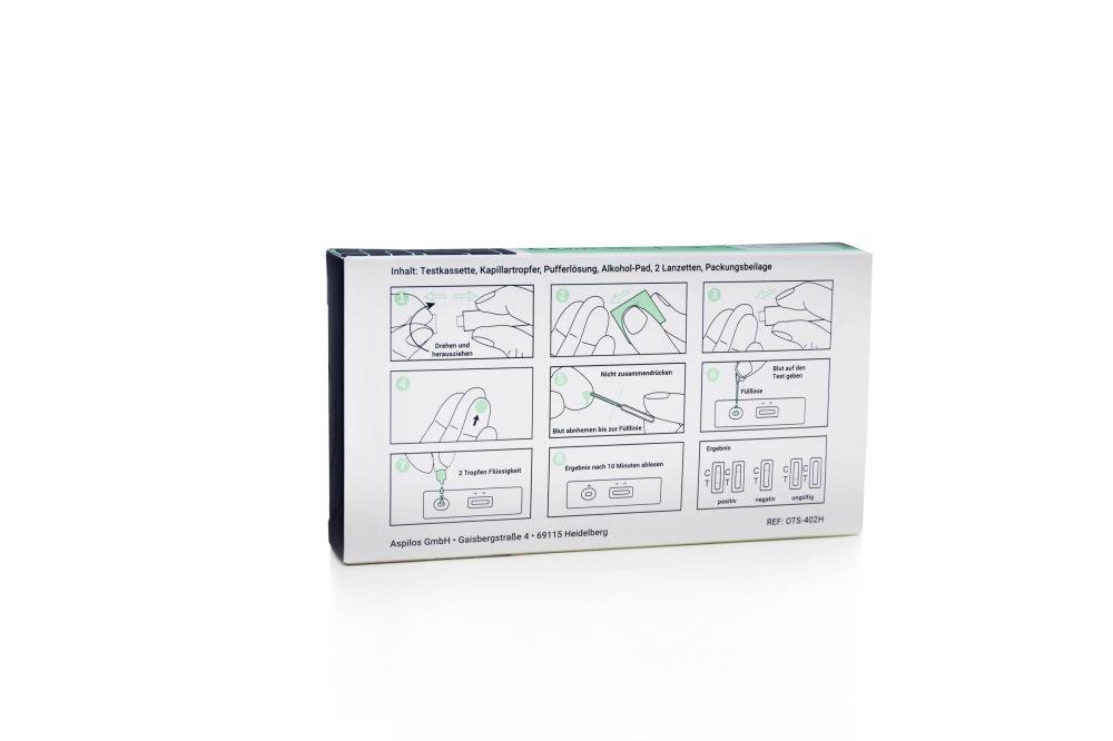 ASPILOS TSH Schilddrüse Selbsttest 1 St Test