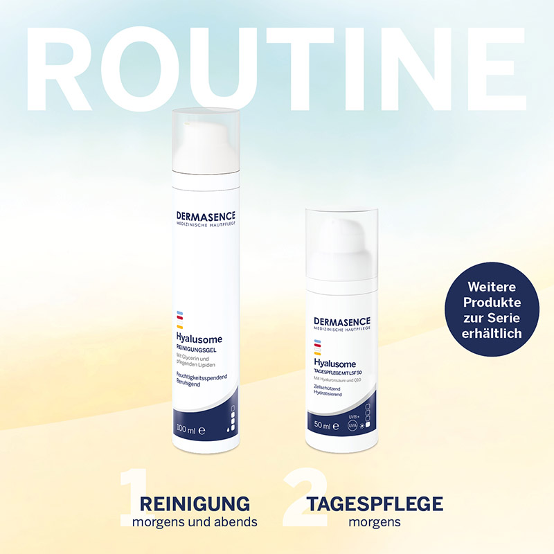 DERMASENCE Hyalusome TAGESPFLEGE MIT LSF 50 50 ml Emulsion