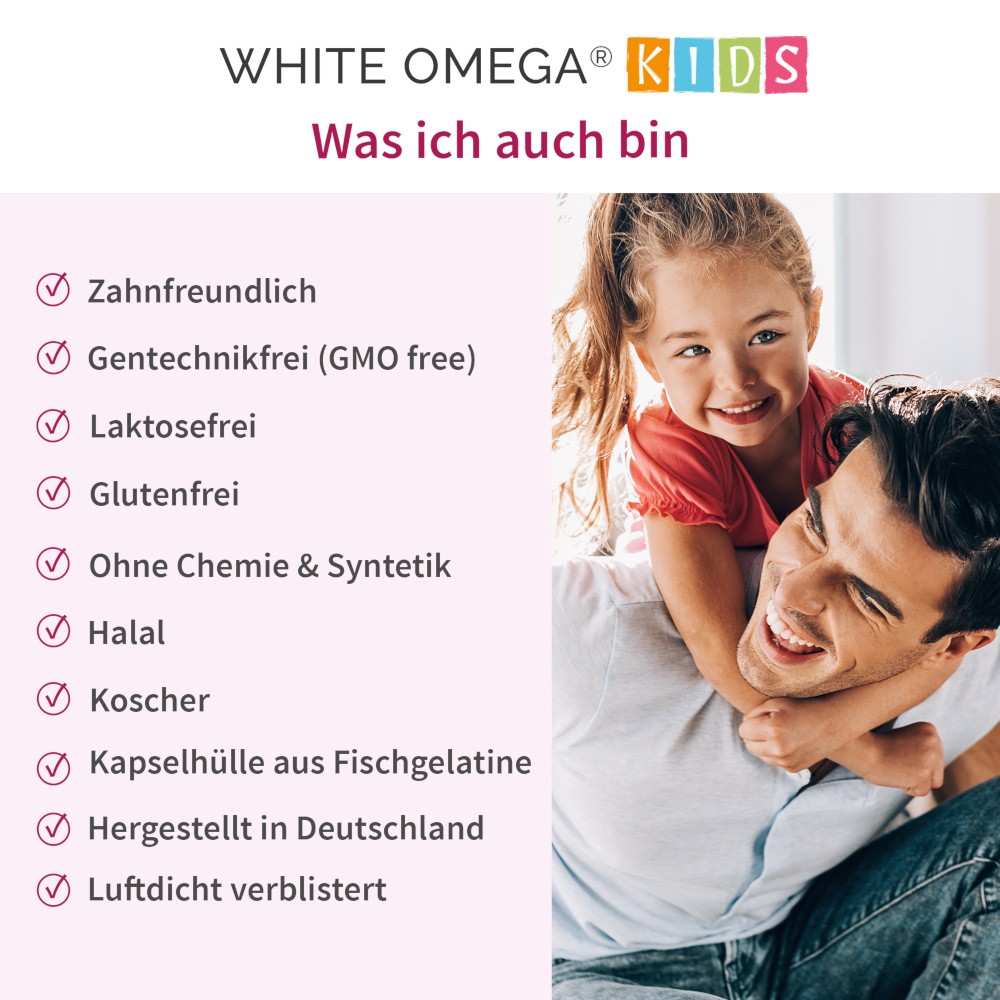 WHITE OMEGA KIDS VITAMIN C 90 St Weichkapseln