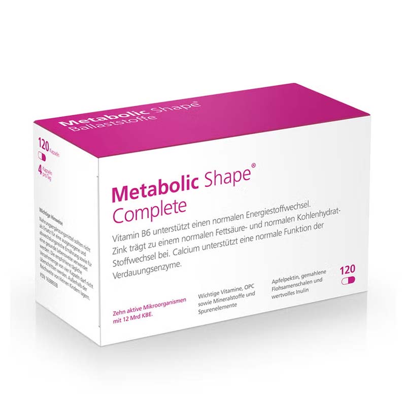 Metabolic Shape Complete Mikroorganismen Kapseln 120 St Kapseln