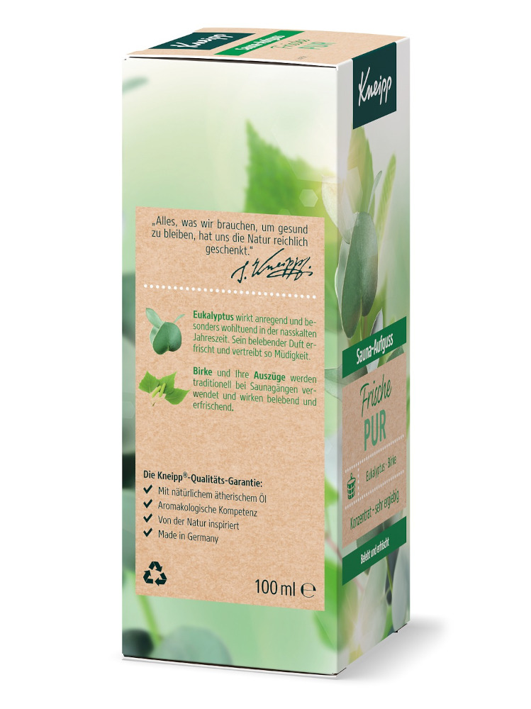 Kneipp Sauna-Aufguss Frische PUR 100 ml Flüssigkeit