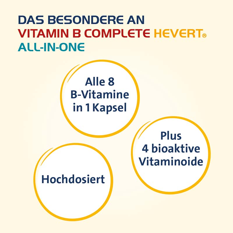 VITAMIN B COMPLETE HEVERT ALL-IN-ONE 120 St Kapseln