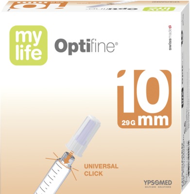 MYLIFE Optifine Pen-Nadeln 10 mm 100 St Kanüle