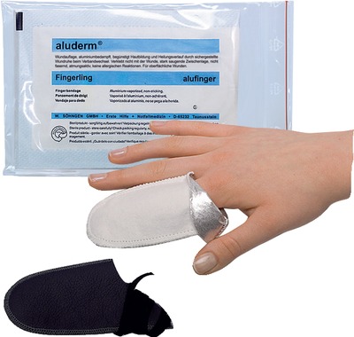 ALUDERM alufinger einzeln 1 St Verband