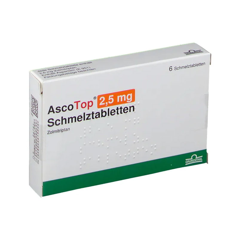 AscoTop 2,5mg 6 St Schmelztabletten