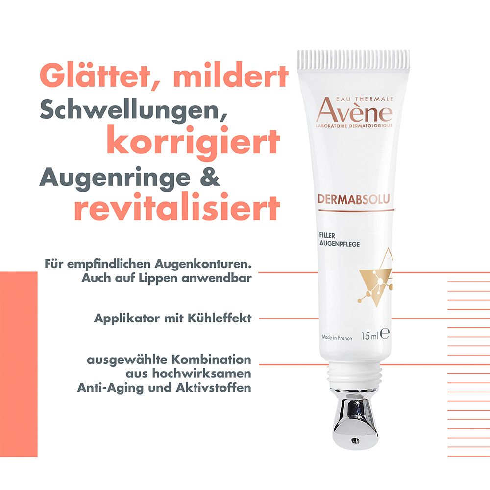 Avène DERMABSOLU FILLER AUGENPFLEGE  15 ml Augencreme
