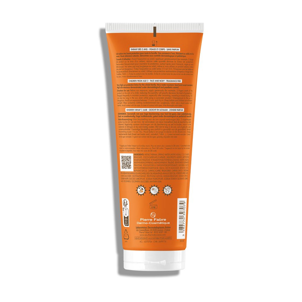 Avène Kinder-Sonnenmilch SPF 50+  250 ml Milch
