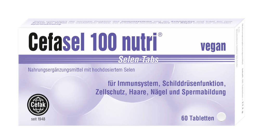 Cefasel 100 nutri Selen-Tabs 60 St Tabletten