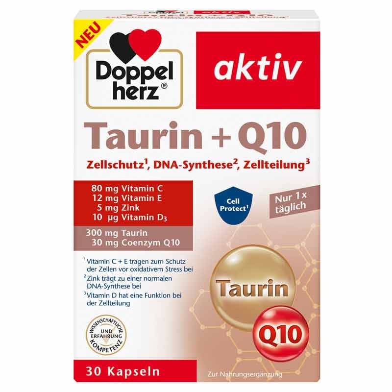 Doppelherz aktiv Taurin + Q10 30 St Kapseln