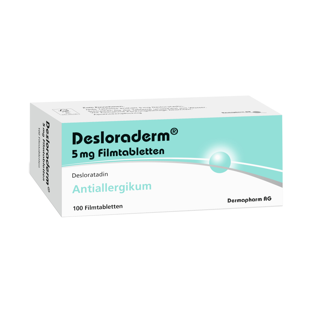 Desloraderm 5mg 100 St Filmtabletten