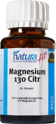 naturafit Magnesium 130 Citr 60 St Kapseln