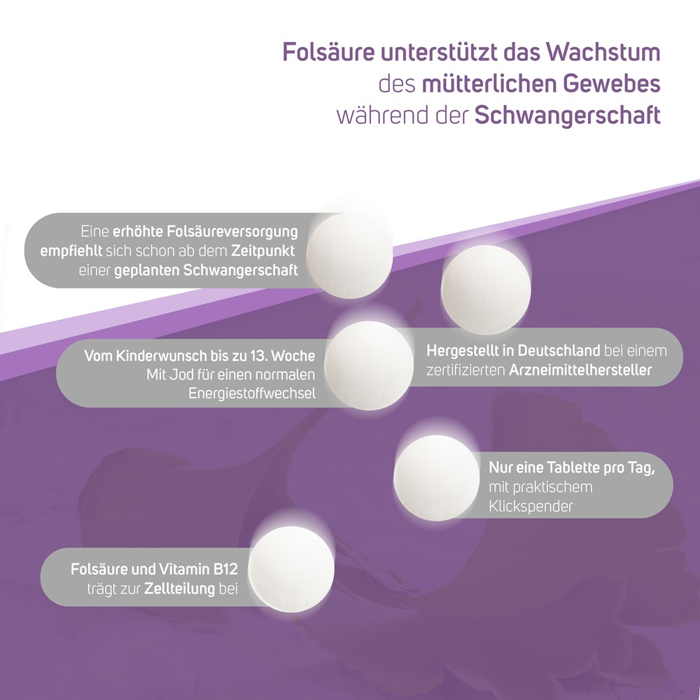 Avitale Folsäure 800 Plus 120 St Tabletten
