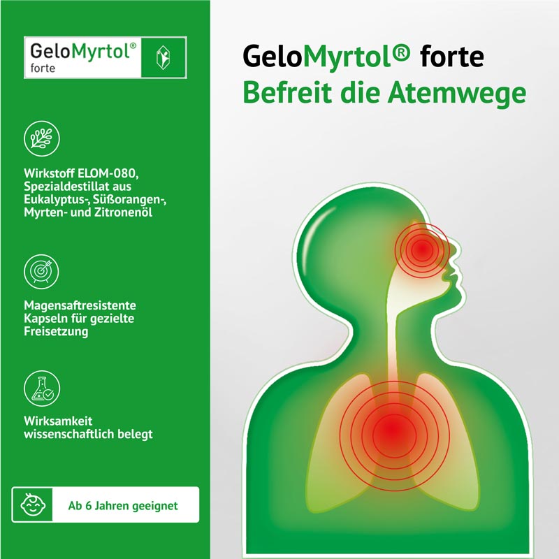 GeloMyrtol forte  60 St Magensaftresistente Weichkapseln