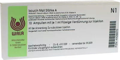 Iscucin Mali Stärke A Ampullen 10X1 ml Ampullen