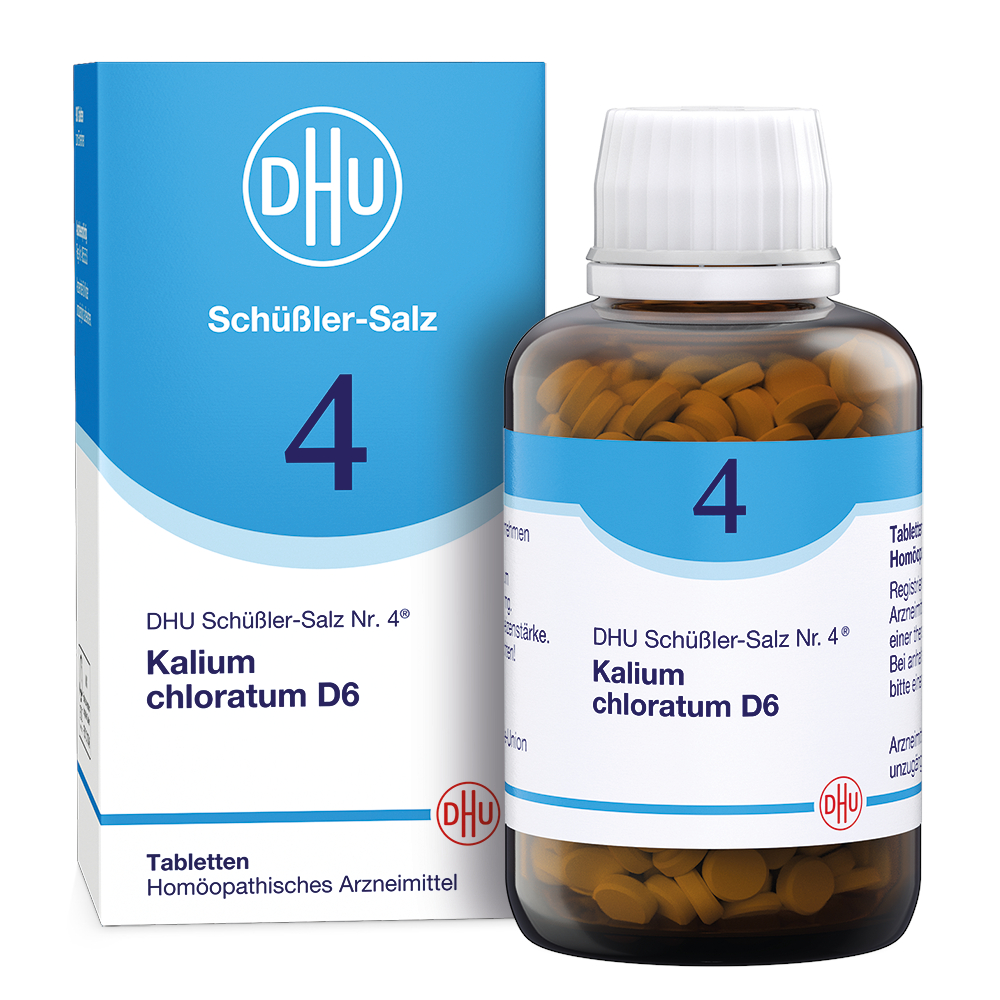 DHU Schüßler-Salz Nr. 4 Kalium chloratum D6 900 St Tabletten