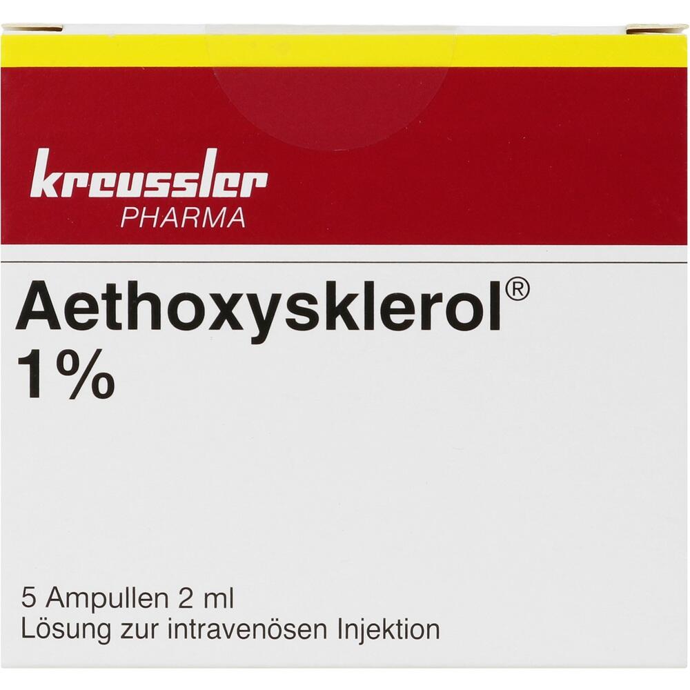 AETHOXYSKLEROL 1% Injektionslösung 5X2 ml Injektionslösung