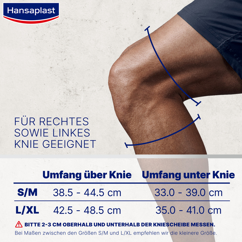 Hansaplast SPORT KNIE-BANDAGE Größe L 1 St Bandage